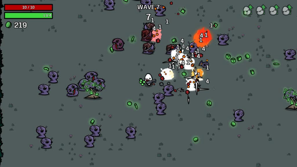 Brotato - bullet hell